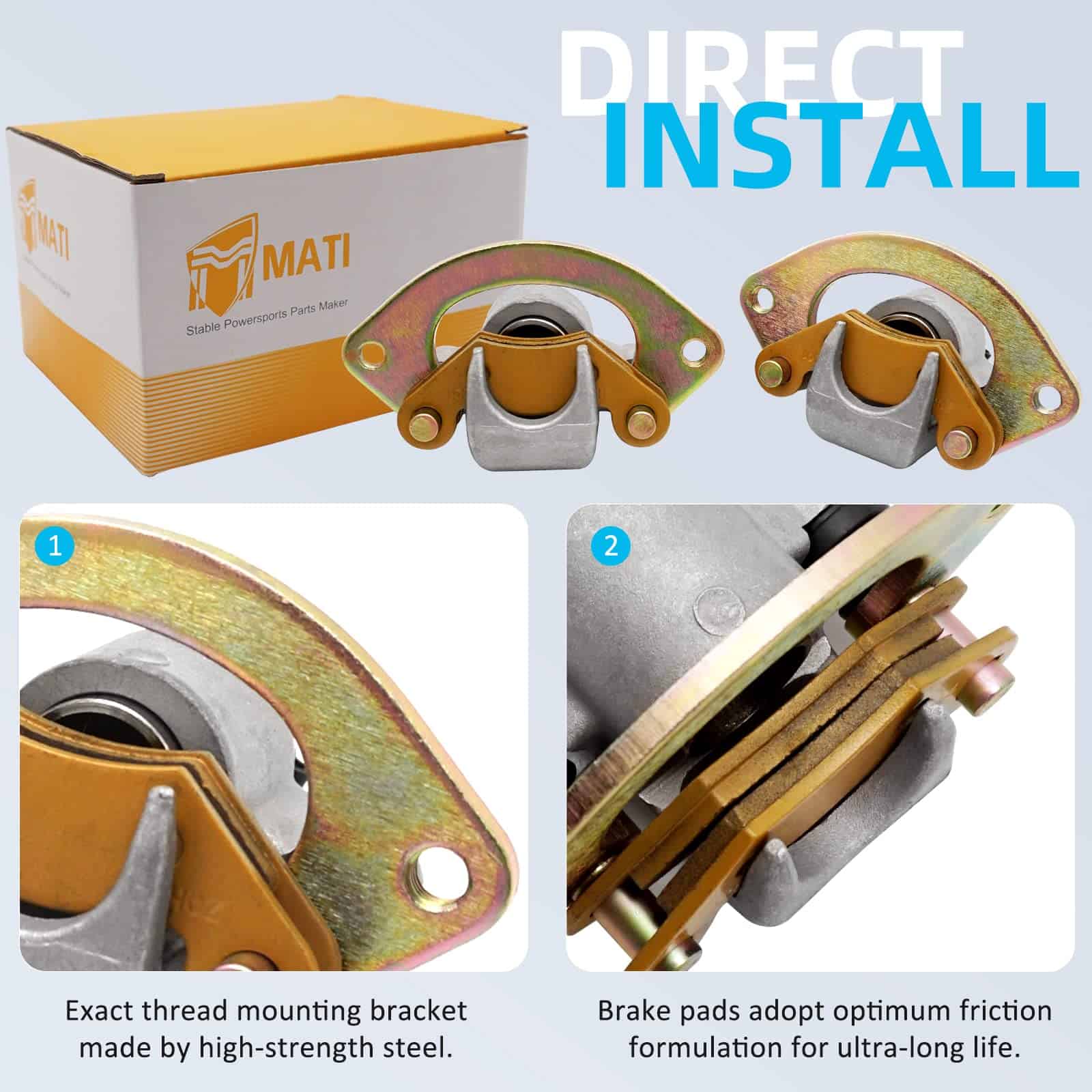 Conjunto de Pinza de Freno Trasera Izquierda Derecha para - Imagen 4