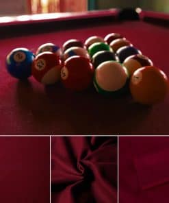 Tela de billar metaball Dark Red - Paño para mesa de billar