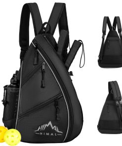 Bolso de Pickleball Ajustable Himal, Mochila -Negro