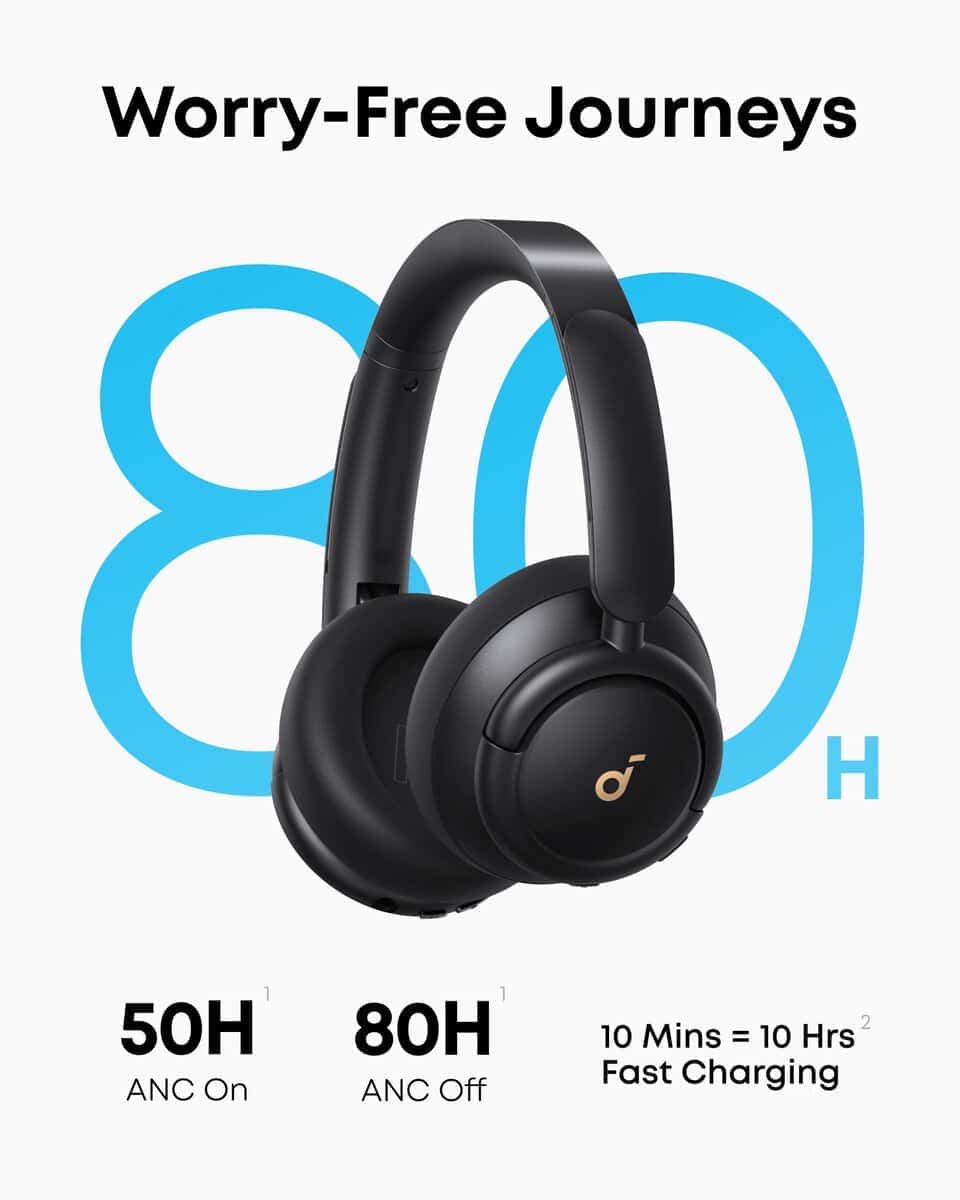 Soundcore Life Q30 de Anker, Auriculares con Cancelación de - Imagen 5