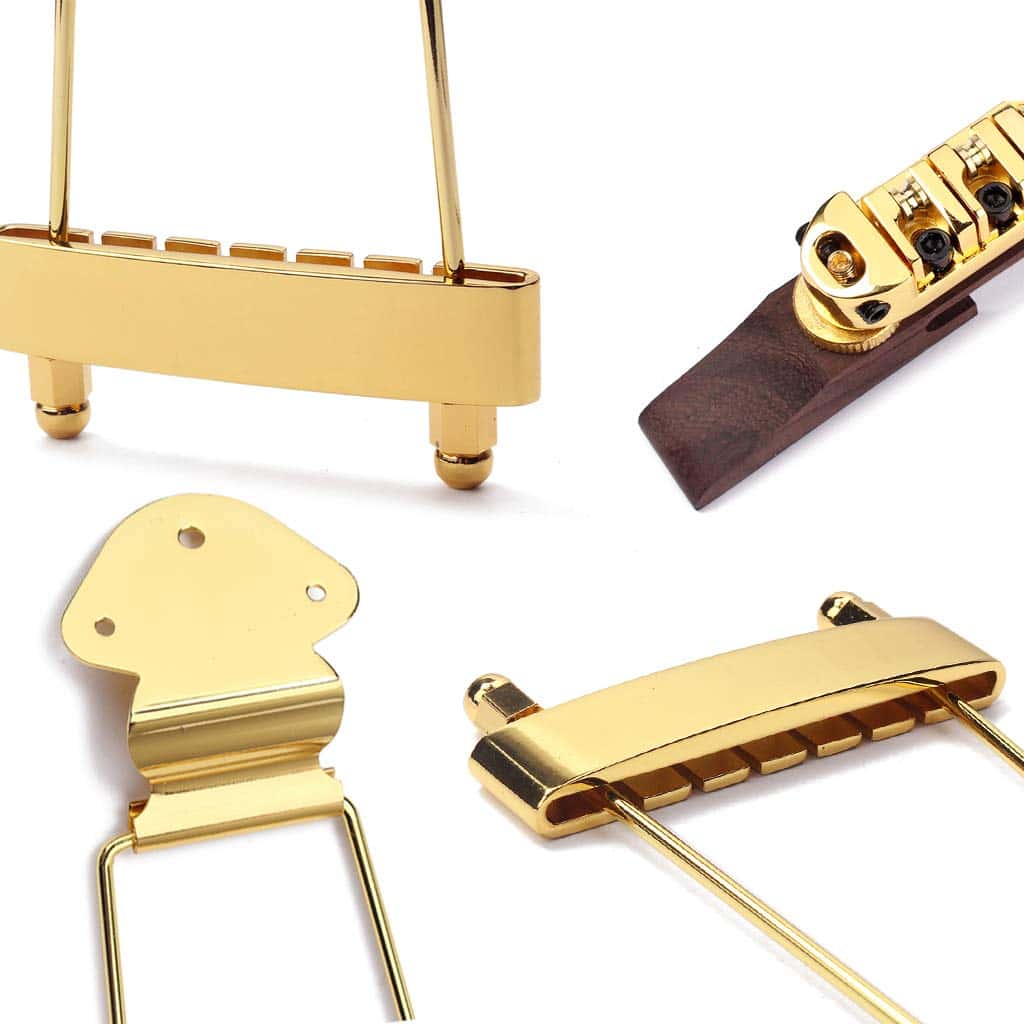 Set de 6 Puente Ajustable de Guitarra Jazz Archtop de - Imagen 7