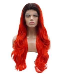 Pelucas de encaje delantero sintético Lushy Hair ondulado