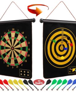 Tablero de Dardos Magnético Ranslen para Niños y Adultos,