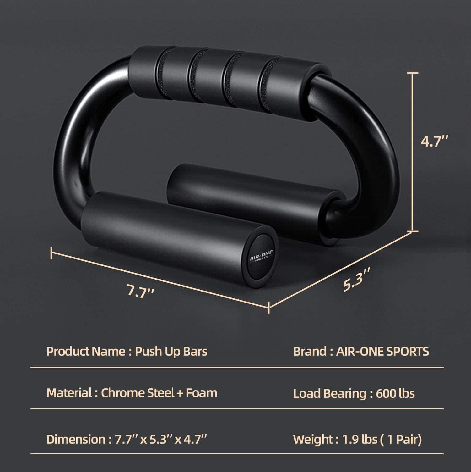 Barras de Flexiones KitchLife AIR-ONE SPORTS - Capacidad de - Imagen 3