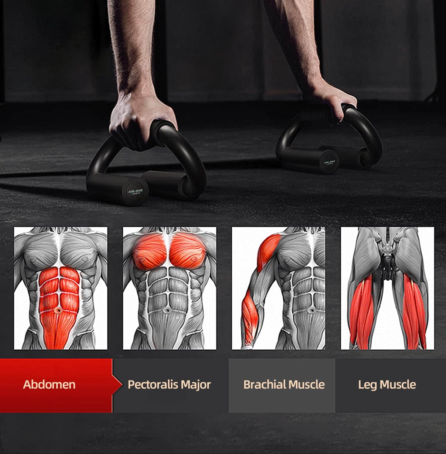 Barras de Flexiones KitchLife AIR-ONE SPORTS - Capacidad de - Imagen 8