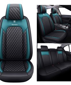 Cubiertas de asiento para auto Aierxuan juego completo de