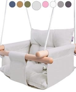 CaTeam - Columpio de lona para bebé, Asiento de columpio
