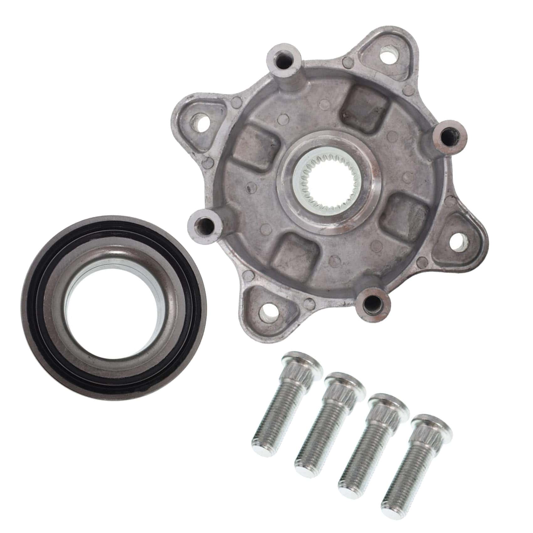 Kit de rodamientos de rueda trasera de repuesto para