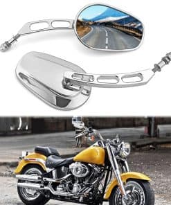 Espejo Retrovisor 8MM para Motocicleta Wsays Hollow Cromado