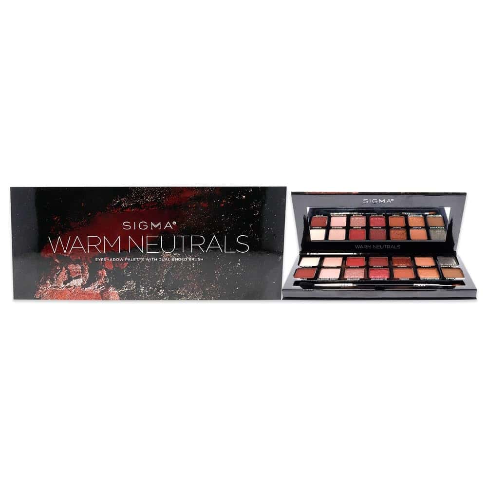 Paleta de sombras de ojos Sigma Beauty Warm Neutrals - 14