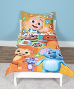 Set de cama para niños CoComelon Learning is Fun de 4