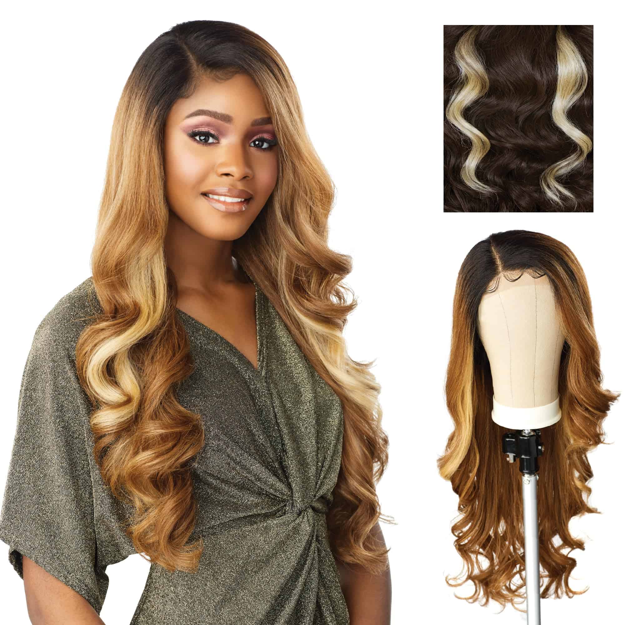 Pelucas de Encaje Butta de Sensationnel - Unidad 7 Extra