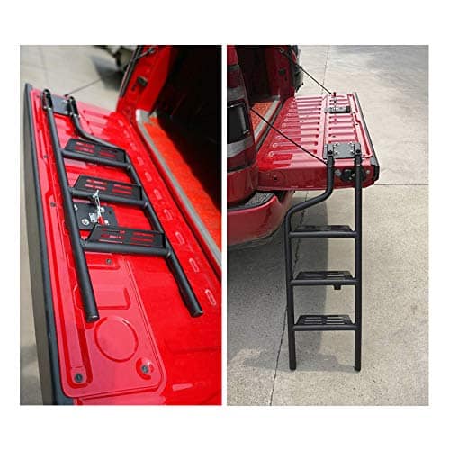 DUOYU Universal Foldable Tailgate Ladder Accessories