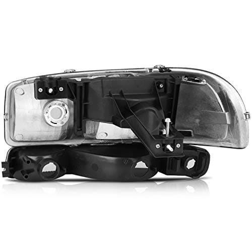 Conjunto de faros frontales ECCPP Faros Negros + Lámpara de - Imagen 5