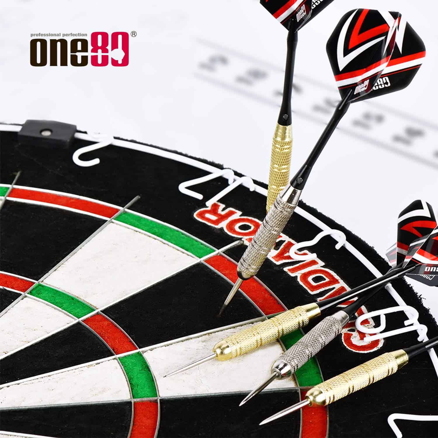 Tablero de dardos ONE80 Gladiator I con sisal de primera - Imagen 6