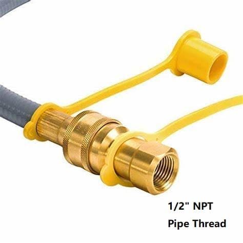 Kit de Conversión de Manguera de Gas Natural de 10 Pies 1/2 - Imagen 9