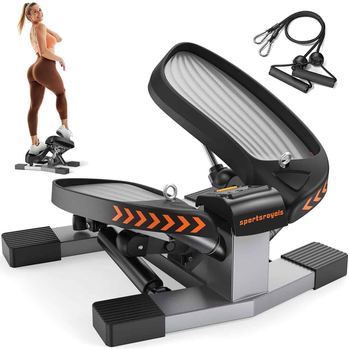 Sportsroyals Twist Stepper para Ejercicios - Stepper con