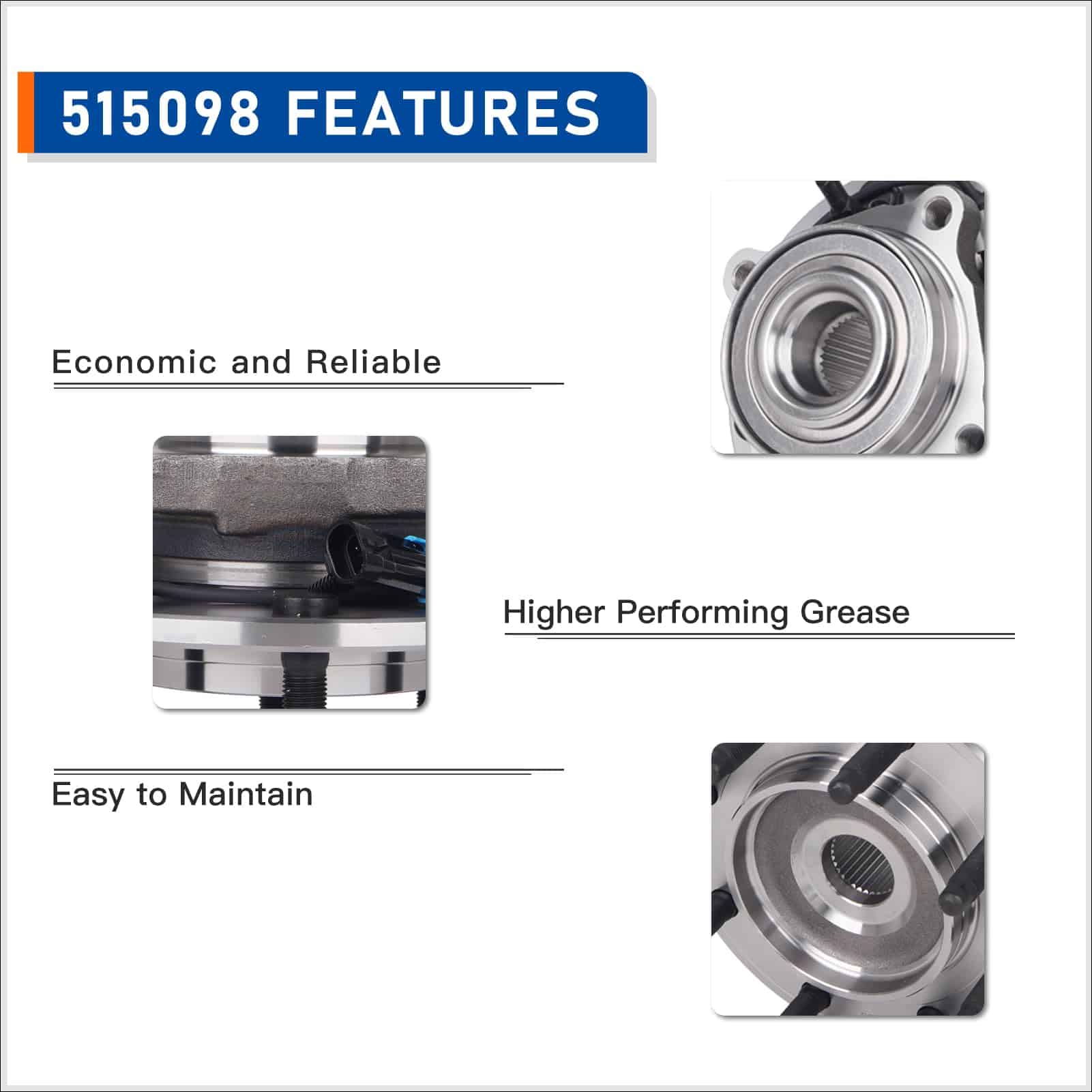 MACEL 515098 Ensamblaje del Cojinete del Cubo de la Rueda - Imagen 6