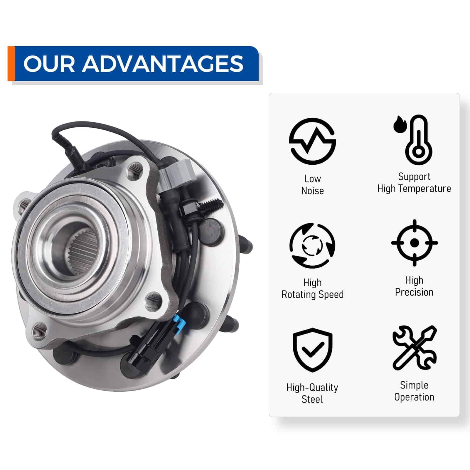 MACEL 515098 Ensamblaje del Cojinete del Cubo de la Rueda - Imagen 7