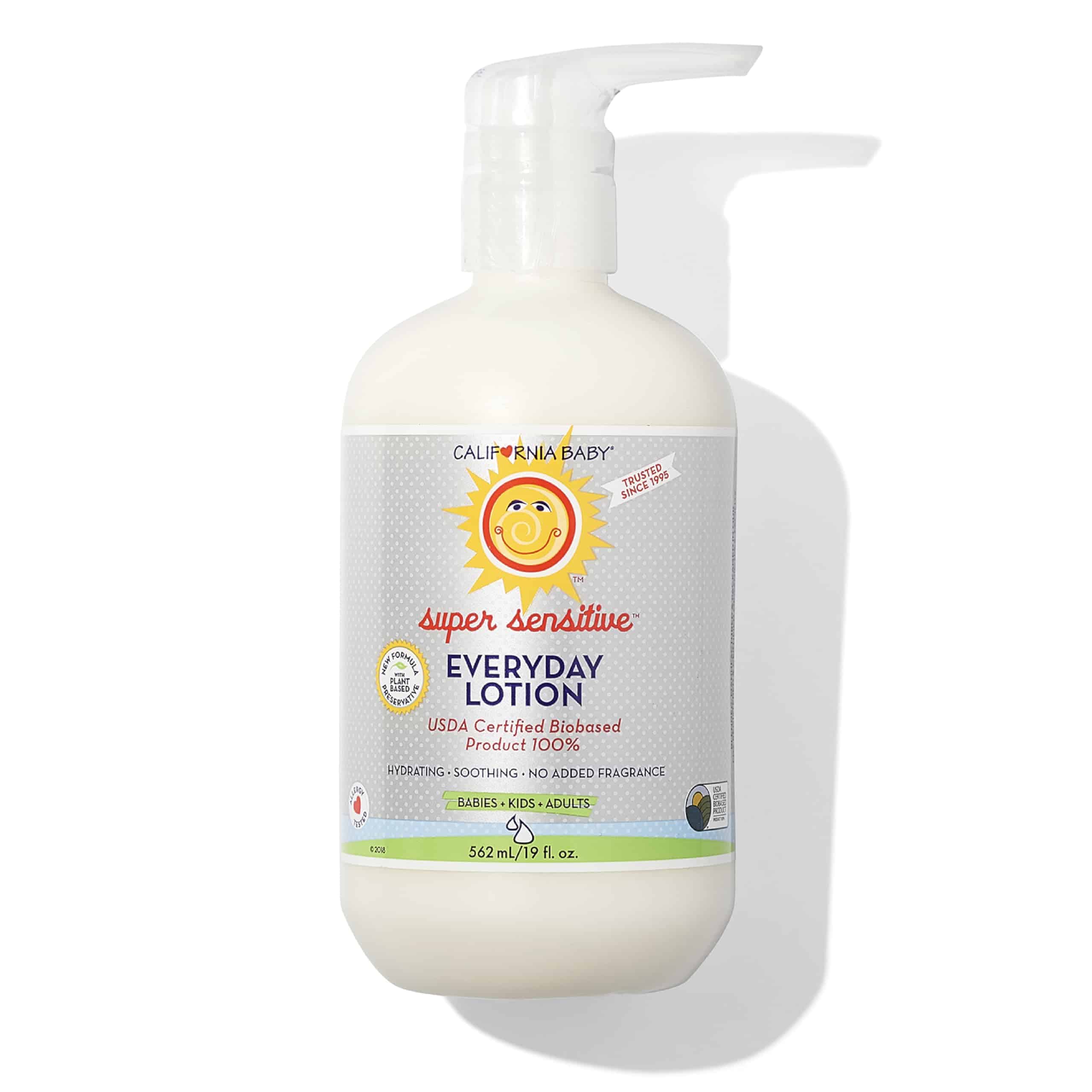 Loción Ultra Sensitiva sin Fragancia California Baby |