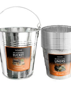 YAOAWE 15 Pack Liners de Grasa Compatible con Traeger