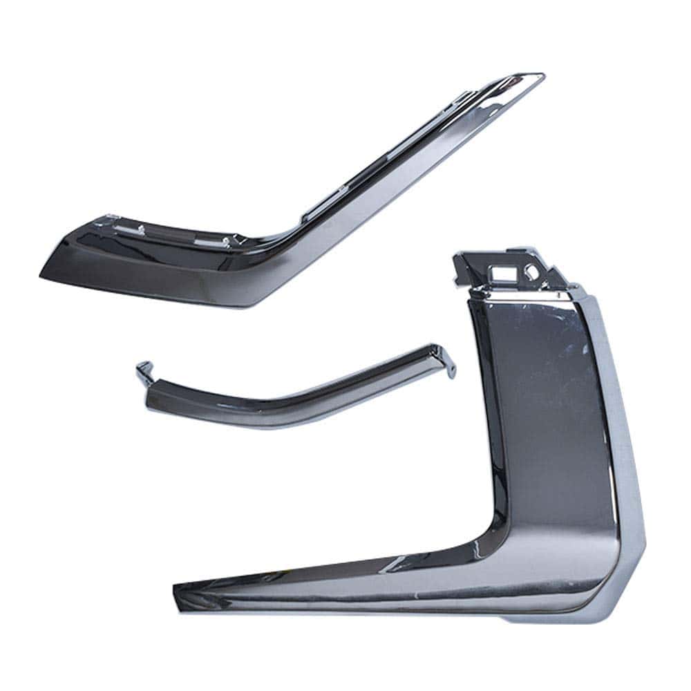 Moldura de moldura cromada del parachoques delantero LH - Imagen 7