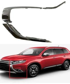 Moldura de moldura cromada del parachoques delantero LH