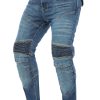 Pantalones de motocicleta para hombre -Azul