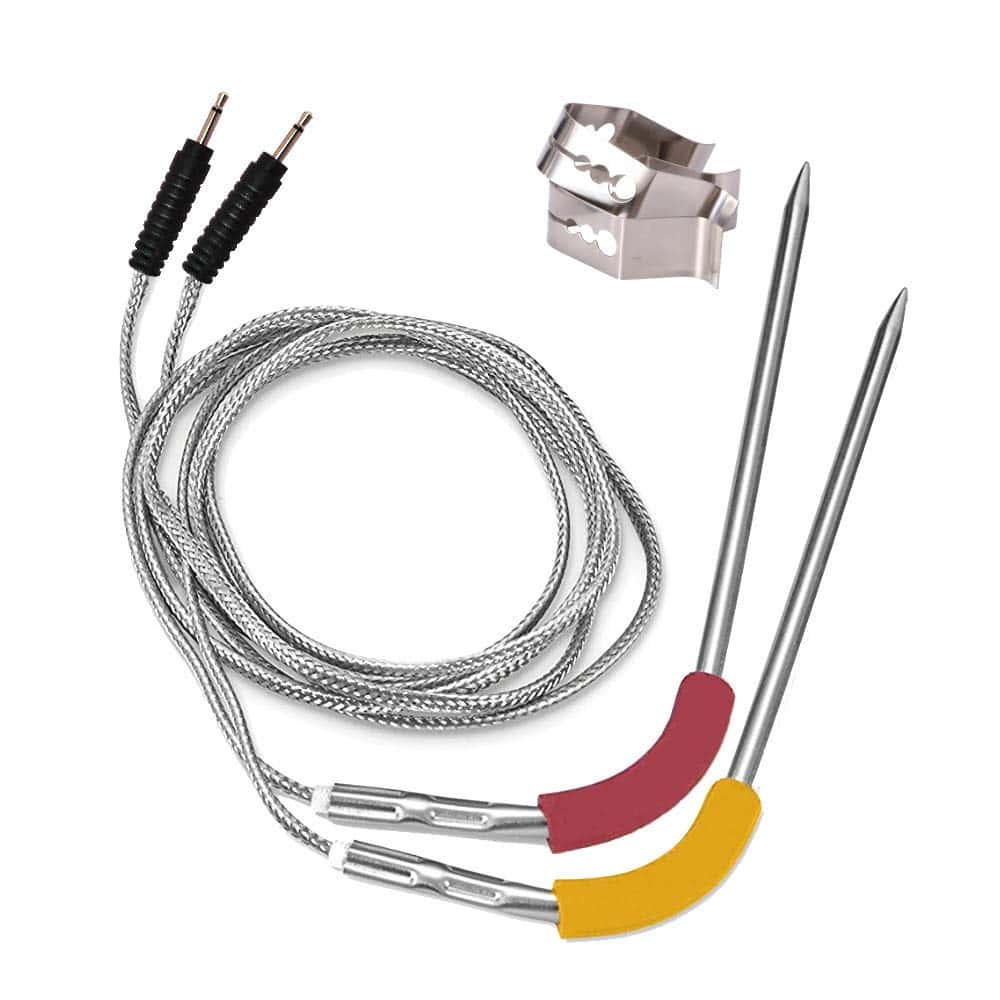 2pcs Sonda de Carne de Repuesto para Termómetro Weber