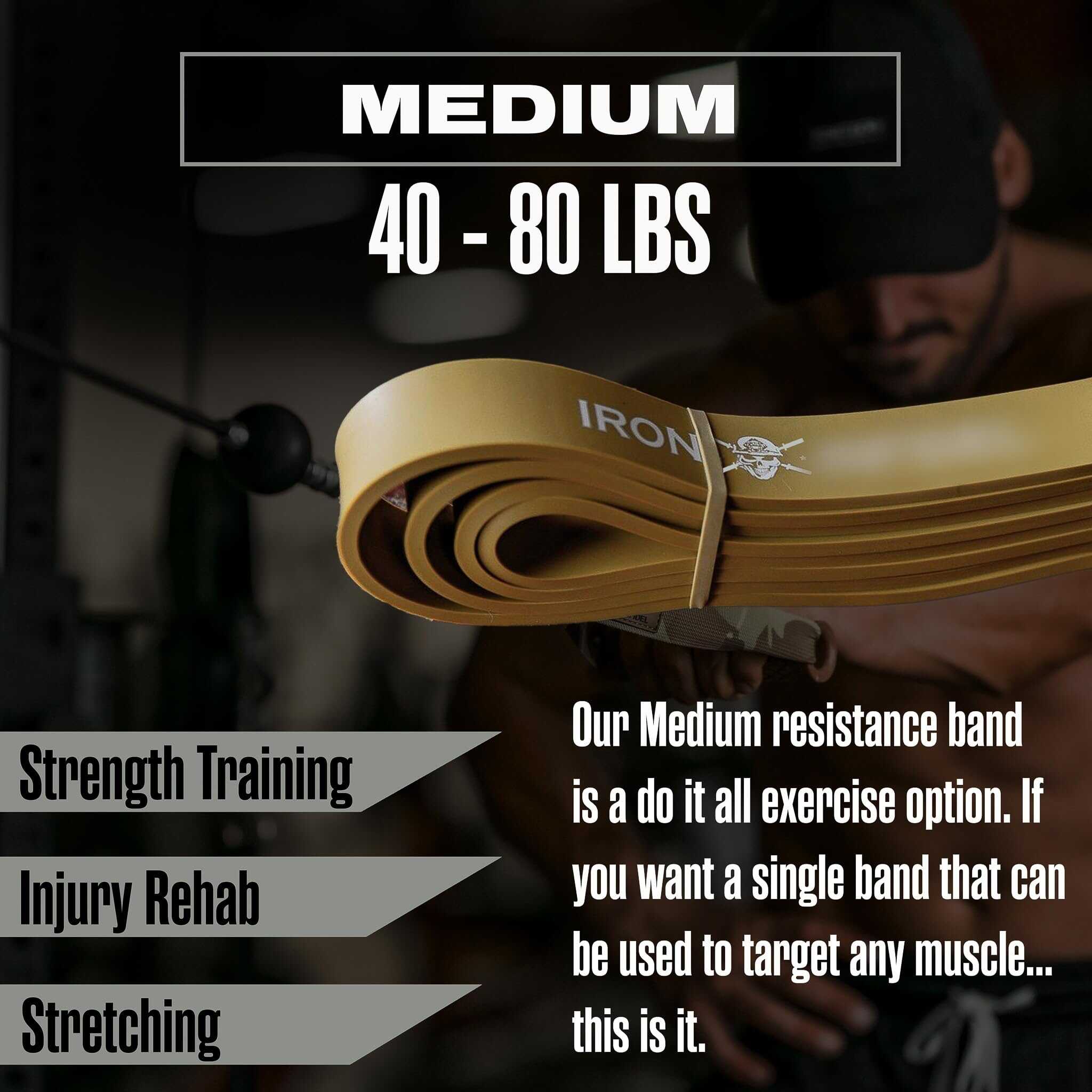 Bandas de Asistencia para Pull Up - Banda de Resistencia - Imagen 3