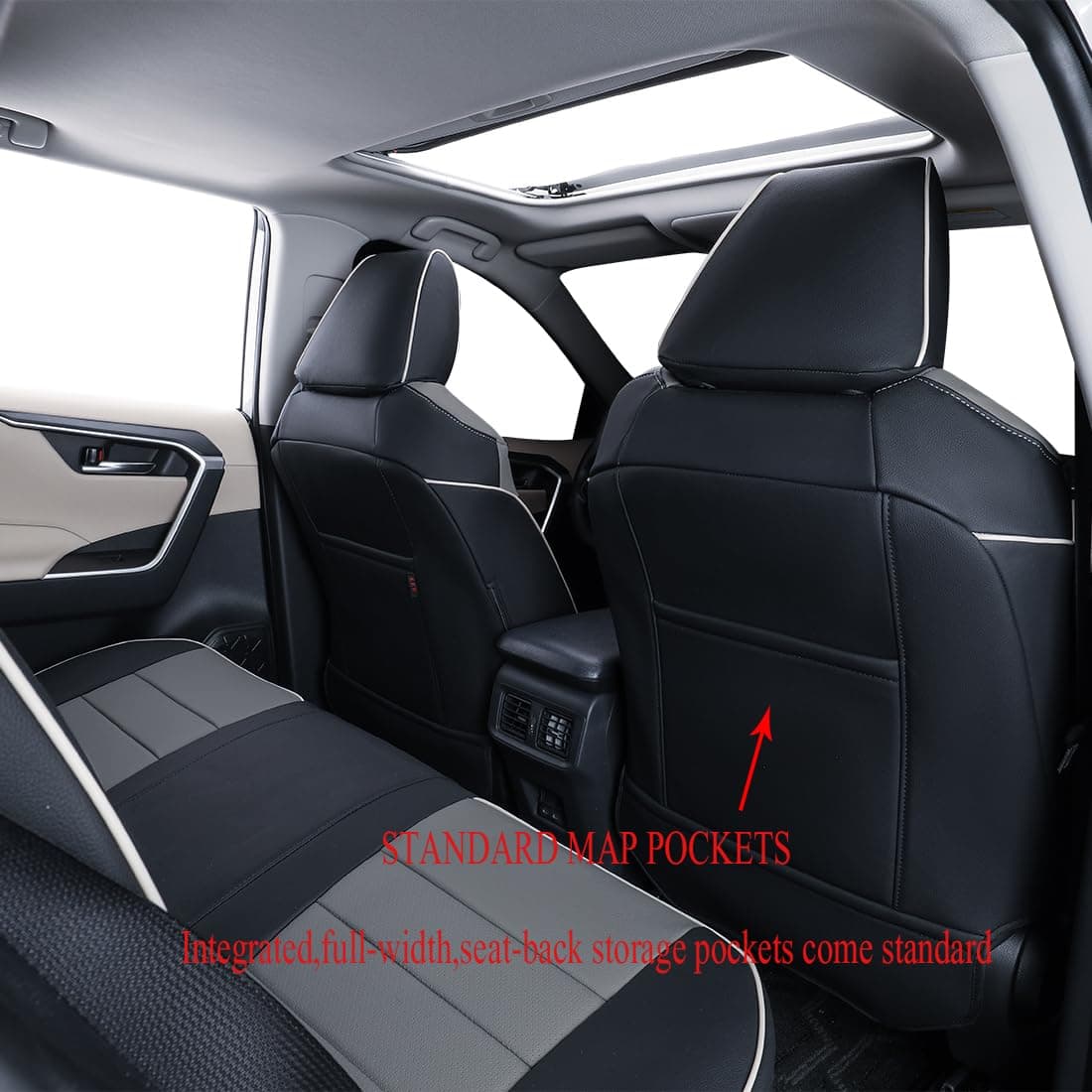 Funda de Asiento de Coche EKR Custom Fit para Toyota - Imagen 6
