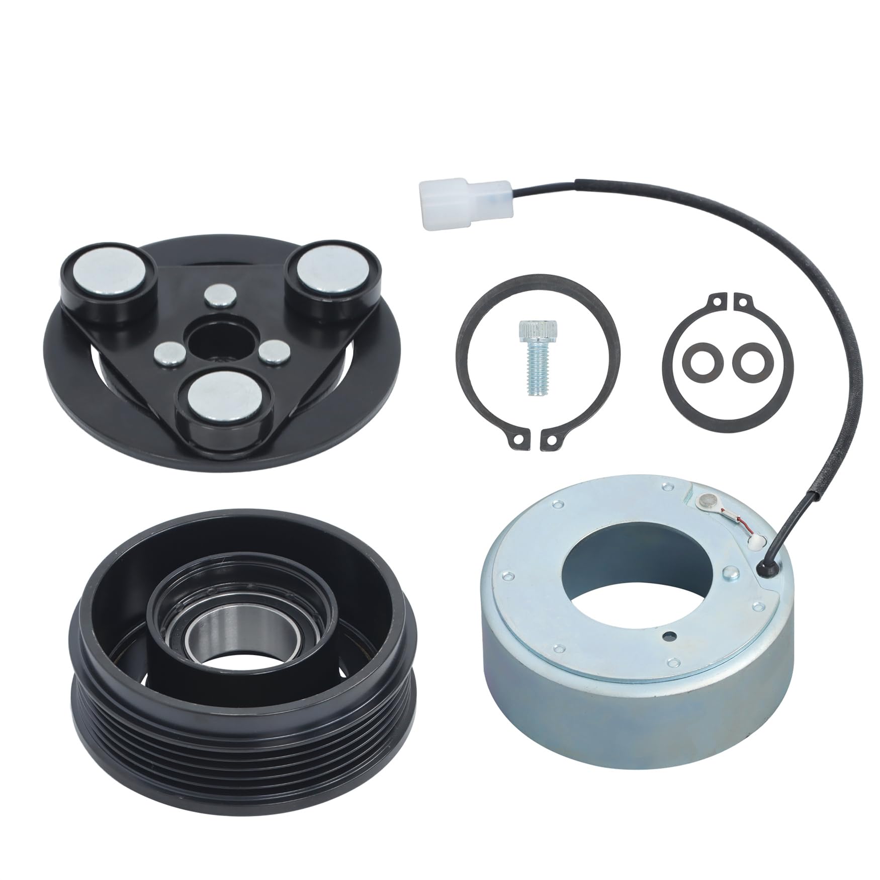 WFLNHB A/C AC Compresor Embrague Reemplazo para Mazda 3