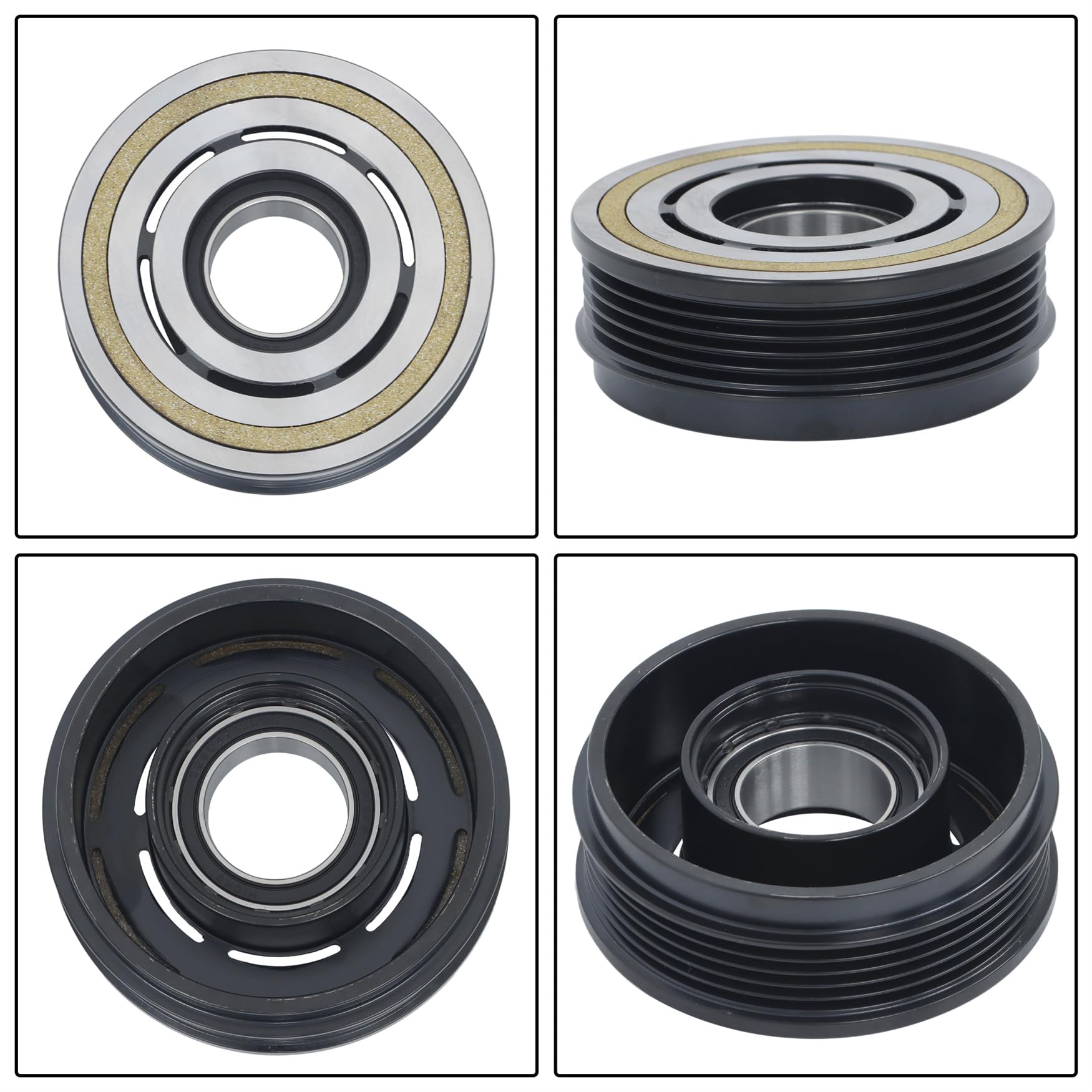 WFLNHB A/C AC Compresor Embrague Reemplazo para Mazda 3 - Imagen 5