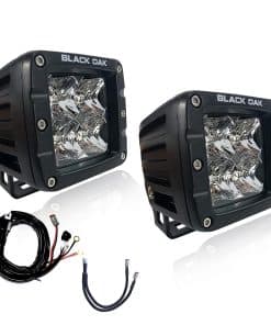 Black Oak LED Marine 2 Inch POD Light: Flood/Spot 40W