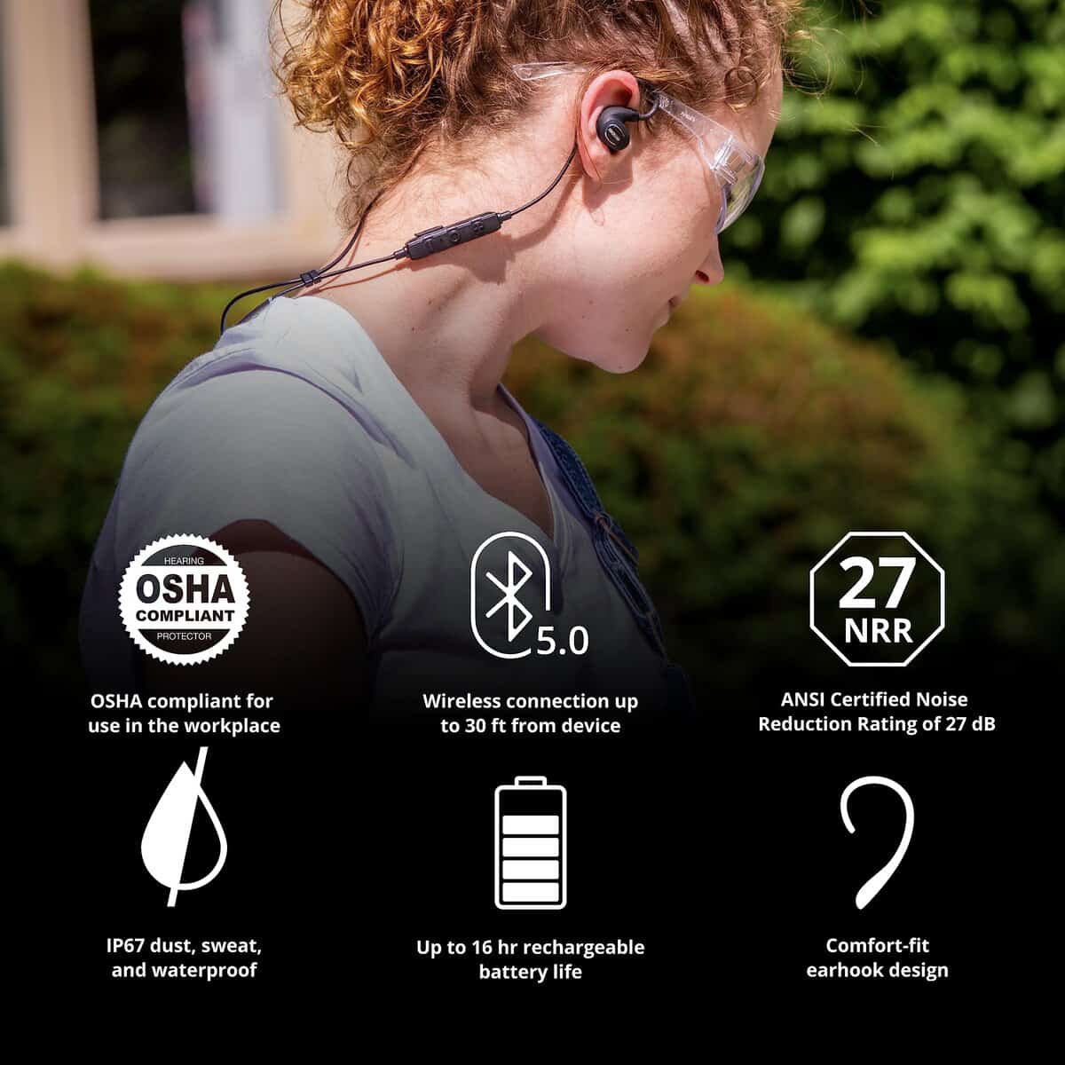 Audífonos Bluetooth ISOtunes PRO 2.0, Reducción de Ruido de - Imagen 5