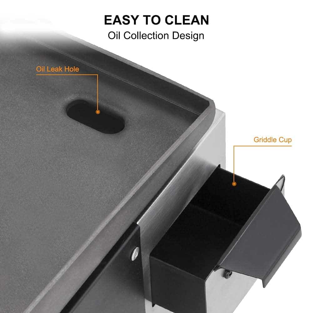 Parrilla de Gas Propano Camplux, Estación de Parrilla Plana - Imagen 7