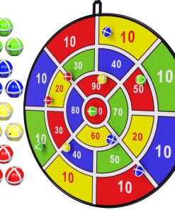 Tablero de dardos grande de 29" para niños, BooTaa Tablero