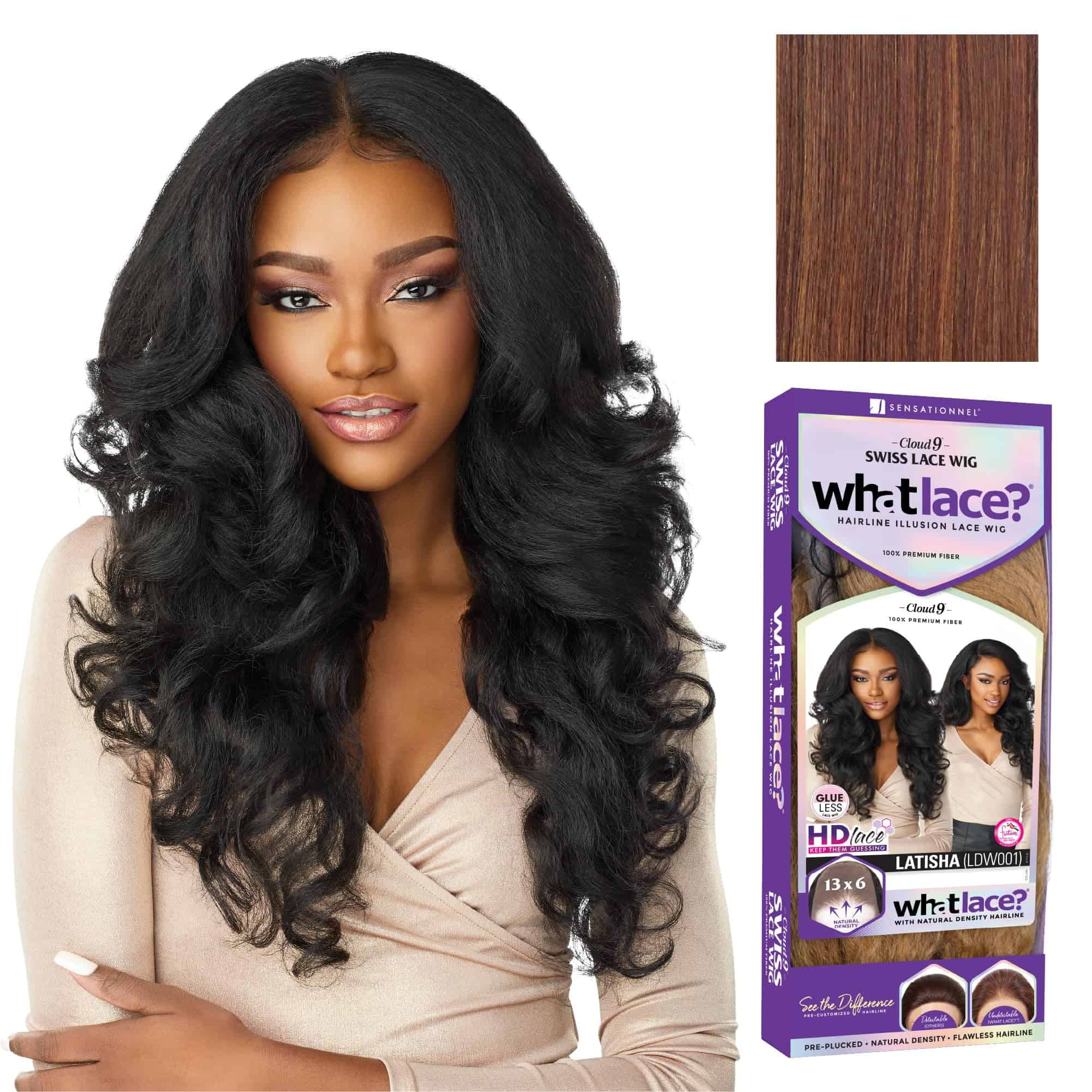 Peluca Sensationnel What Lace 13X6 - Latisha Lacefrontal