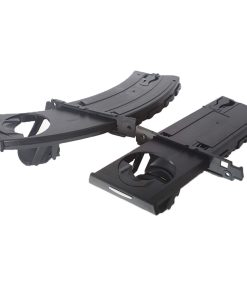 Portavasos Negro Lateral Conductor y Pasajero Retráctil de