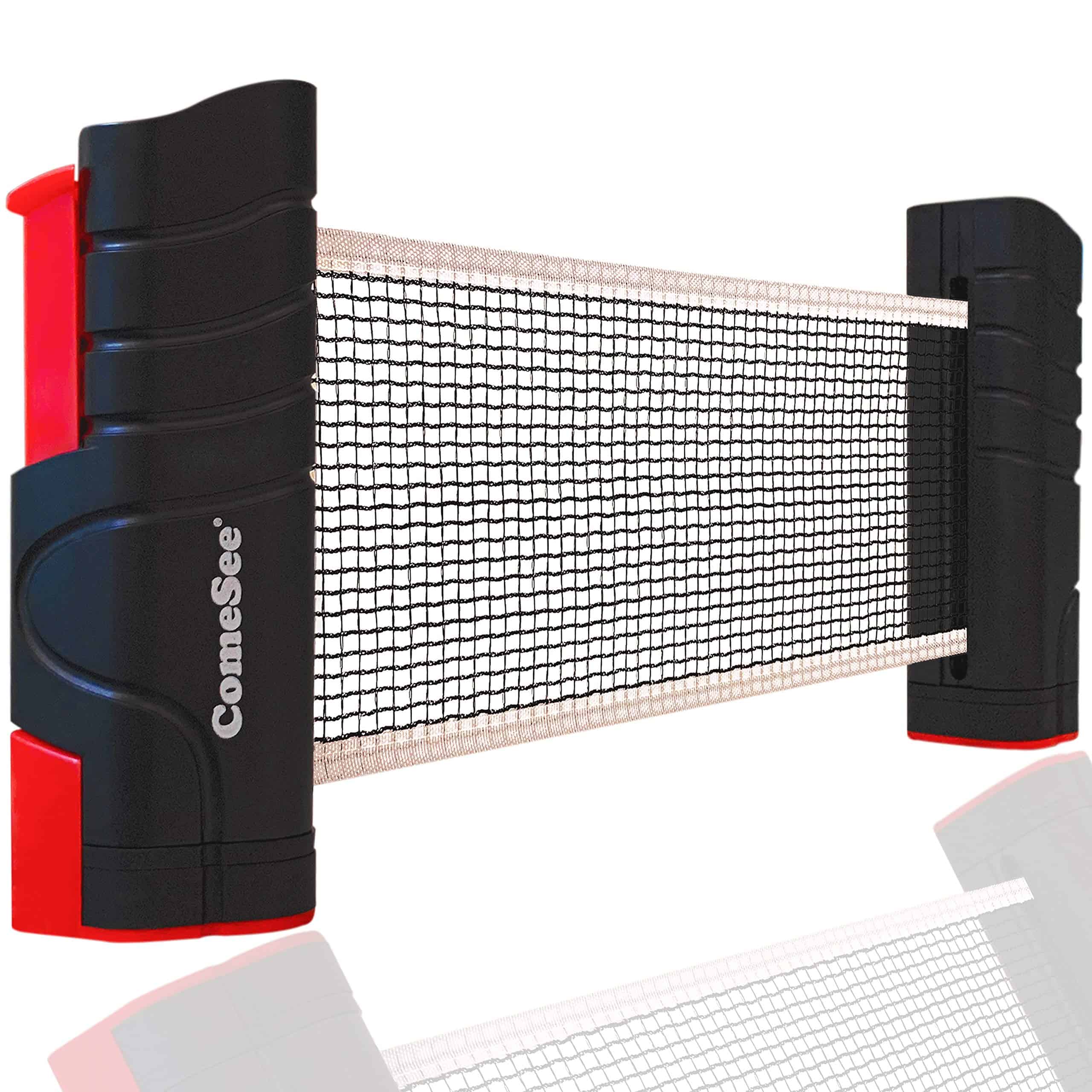 Red de ping pong retráctil Comesee para cualquier mesa,
