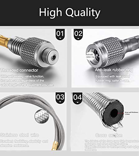 Conector de manguera de alta presión de -6, 50 cm) - Imagen 6