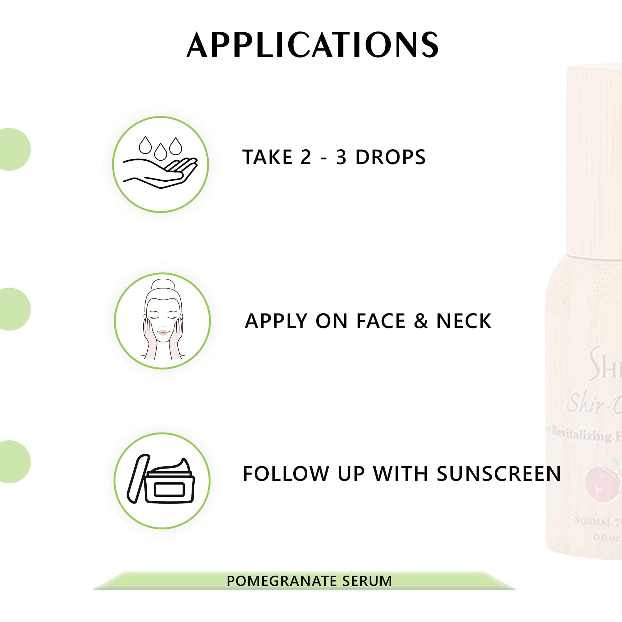 Suero de Granada Pura Shir-Organic para el Rostro - Imagen 5