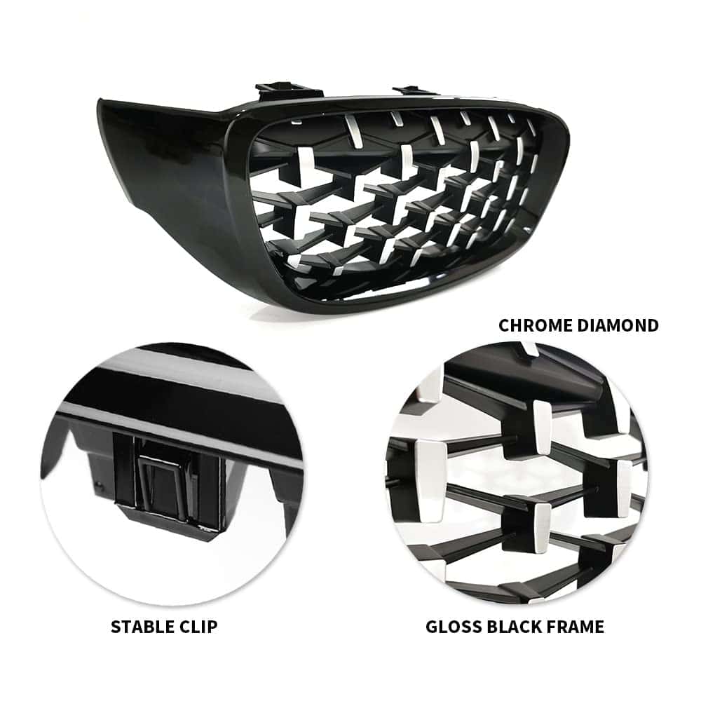 Parrilla frontal SNA Chrome Diamond F32 para BMW Serie 4 - Imagen 4