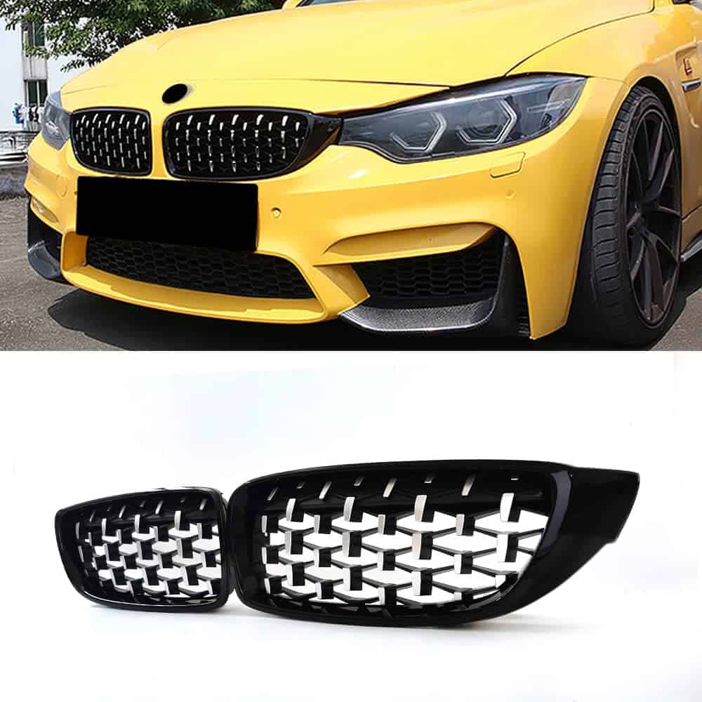 Parrilla frontal SNA Chrome Diamond F32 para BMW Serie 4