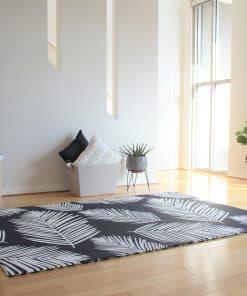 Tapete de juego de espuma reversible Cushmat (Grande, Palm
