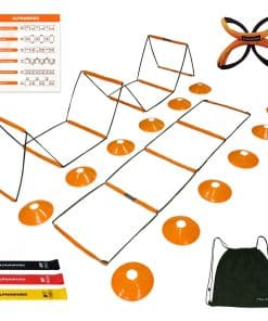 ALPHAWORX Juego de Escalera de Agilidad Todo en Uno Equipo