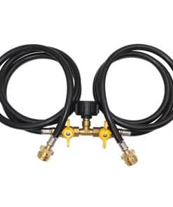 Adaptador Manguera Divisor de Propano de 5 pies de 2 Vías 1