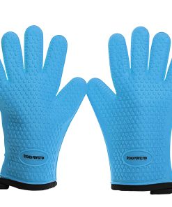 Guantes de Horno de Silicona Kitchen -Azul