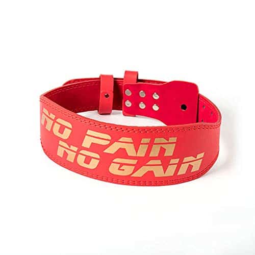 Cinturón de Levantamiento de Pesas para -Rojo