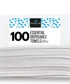 Toalla Desechable para el Cabello DAVELEN Essential para